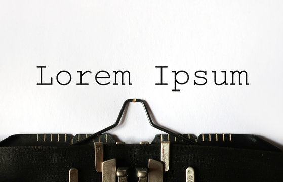 Lorem Ipsum Text