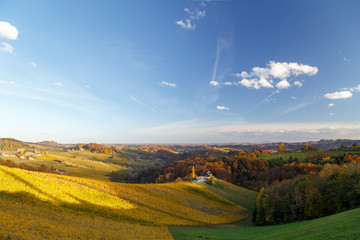 Autumn landscape in Styria 03