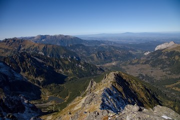 View from Jahnaci stit, High Tatras National park, Slovakia