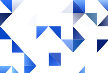 Light vector layout with lines, triangles.