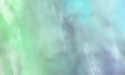 abstract colorful grungy brushed wallpaper graphic with pastel blue, light cyan and powder blue painted color