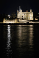 Fototapeta na wymiar Tower on the Thames