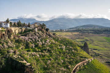 Views from a lookout in the city of Ronda © Ivan Castro