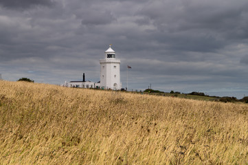 Fototapeta na wymiar View on South Foreland Lighthouse