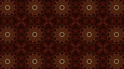 Abstract figures of circular shapes. Kaleidoscopic effect Resource for designers