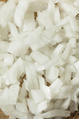 Raw Organic Diced White Onion