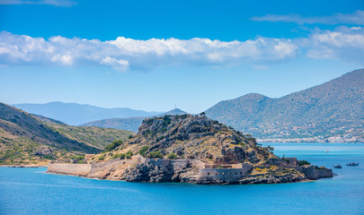 Fototapeta premium Fortress of Spinalonga, Crete, Greece
