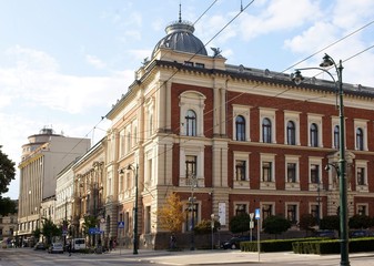 Naklejka na ściany i meble old building of Academy of Fine Arts in Krakow
