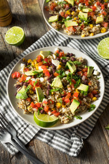 Homemade Mexican Baja Rice Bowl