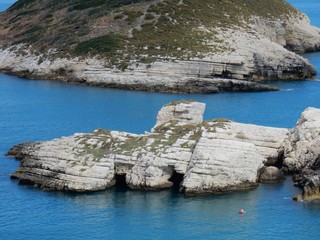 Vieste - Particolare delle isole di Campi