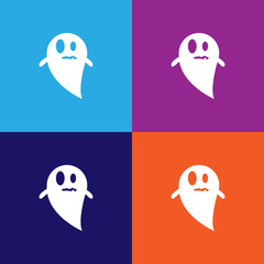 evil ghost icon. Element of scarecrow icon. Premium quality graphic design icon. Signs and symbols collection icon for websites, web design, mobile app