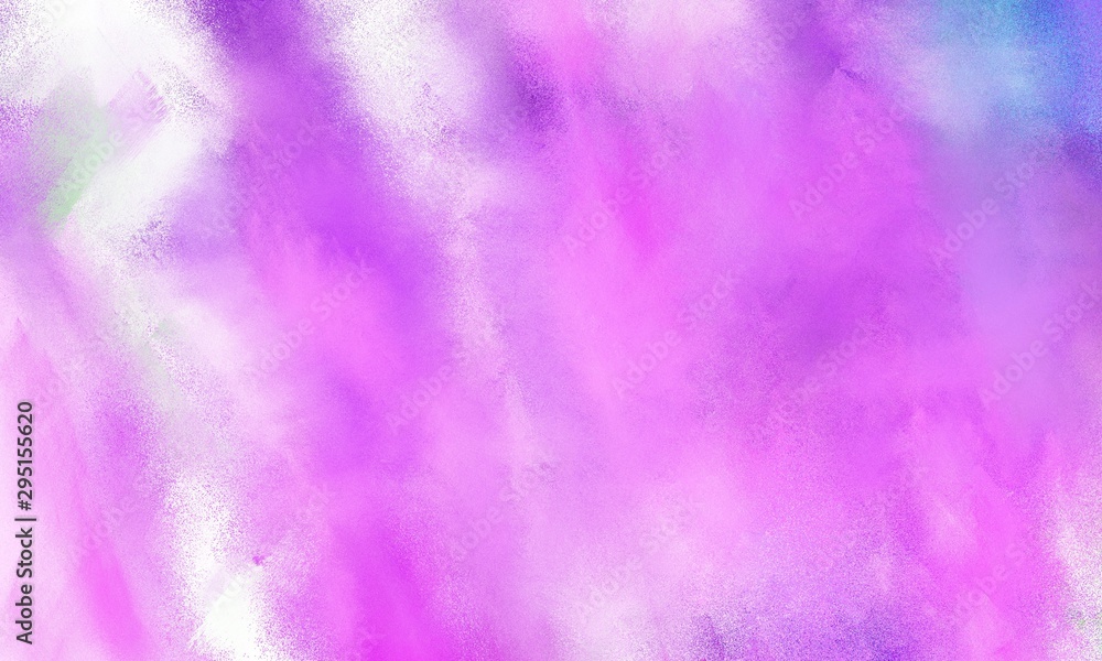 Fototapete abstract watercolor painted background with violet, lavender and plum color and space for text or im