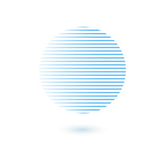 Globe. Vector design elements on white background
