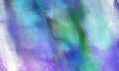 fine brush painted background with cadet blue, corn flower blue and lavender color and space for text