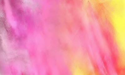 beautiful grungy brushed background with colorful pastel magenta, khaki and salmon painted color