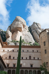 Fototapeta na wymiar Montserrat Monastery (Barcelona / Spain)