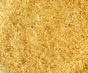 texture of yellow rice , background of a healthy food