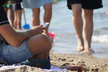 Entspannung am Strand 