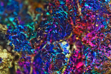Colorful background. Natural natural material, mineral. Macro