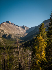 Mountain Tops in Rocky Mountain National Park