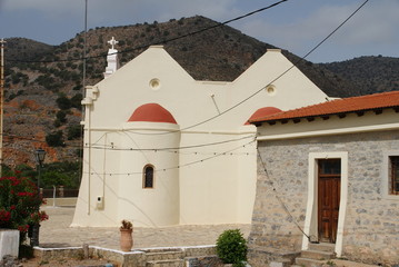 Fototapeta premium Greek Christian churches in Crete