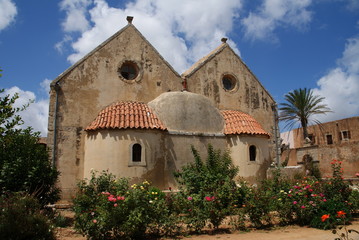 Fototapeta na wymiar Greek Christian churches in Crete