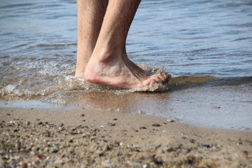 Spaziergang am Strand 