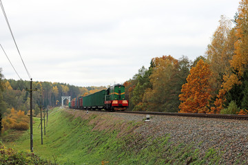 train and railway bridge