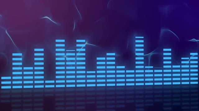 Video - Audio Spectrum - Equalizer - Background