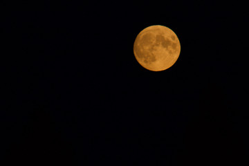 Vollmond bei Nacht