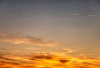 Beautiful Sky Over Switzerland