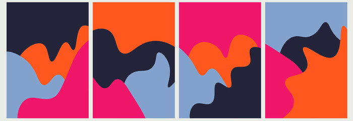 Abstract background, template, artistic covers design, colorful texture. Trendy pattern, graphic poster, geometric brochure, card. Vector illustration. 