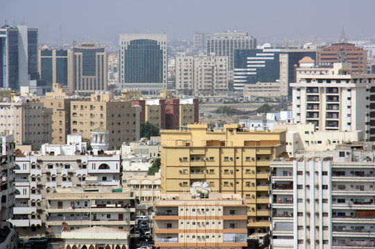 View of Jeddah, Saudi Arabia