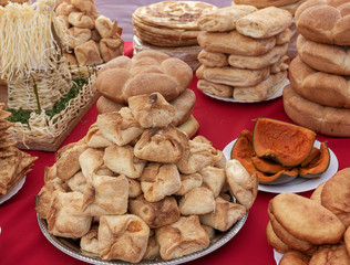  Tenth Anniversary Festival of Adygea cheese. National cheeses prepared according to ancient recipes, environmentally friendly products made of natural materials.