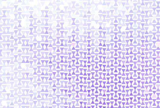 Light Purple vector layout with lines, triangles.
