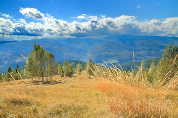 Obraz premium Autumn in the highlands.