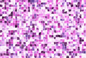 Fototapeta premium Light Purple, Pink vector layout with lines, rectangles.