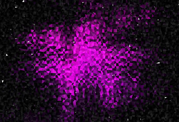 Dark Purple vector template with rhombus.