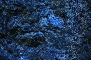 Blue Granite slab - closeup background and texture