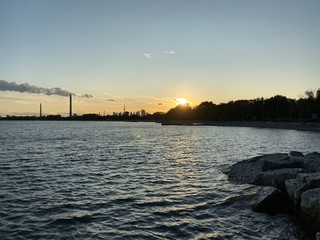 The Beachs, Toronto- Canada. The beaches in Toronto and its lush beauty added with a beautiful...