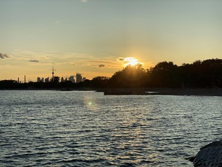 The Beachs, Toronto- Canada. The beaches in Toronto and its lush beauty added with a beautiful...