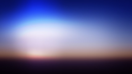 gradient sun background abstract design, evening blurred.