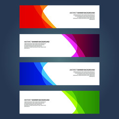 Vector Abstract design banner web template