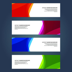 Fototapeta premium Vector Abstract design banner web template