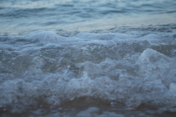 Fototapeta na wymiar Mediterranean Sea Waves