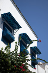 Obraz premium Tunisia Sidi Bou Said architecture
