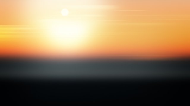 Sunset background illustration gradient abstract, banner sky.