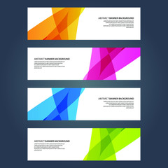 Vector Abstract design banner web template