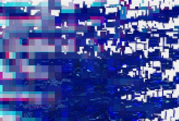 Fototapeta na wymiar Glitch digital screen pattern abstract, digital glitches modern.