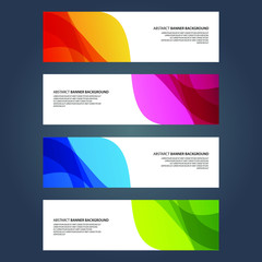 Vector Abstract design banner web template